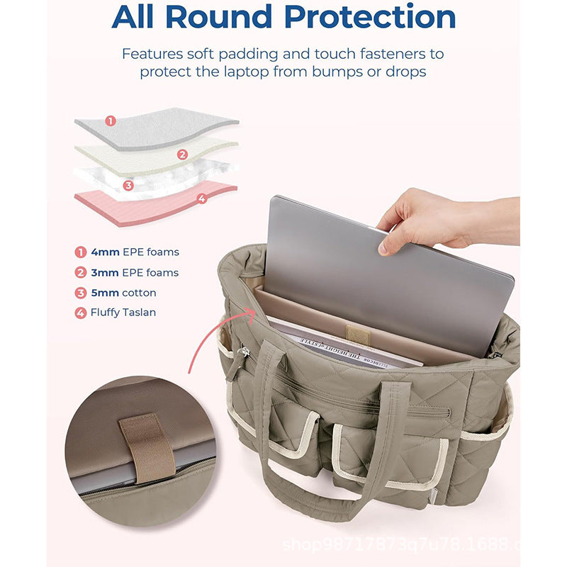 Elegant Handbag with Generous Compartments Bowlift