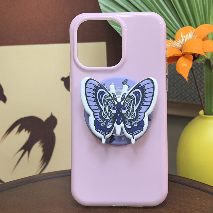 Butterfly-Themed Phone Grip Bowlift