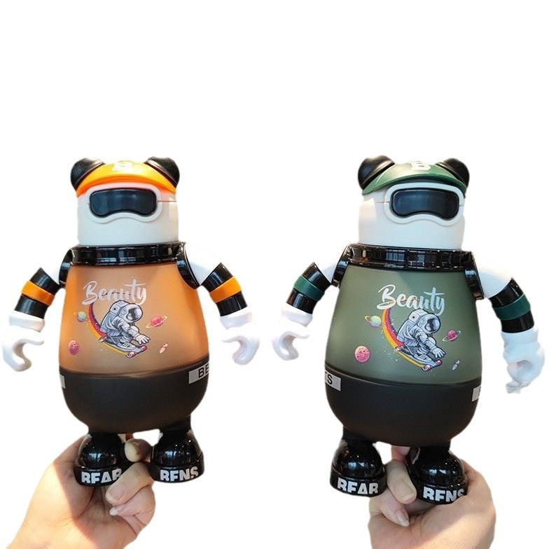 Women's creative drinking bottle in astronaut design Bowlift