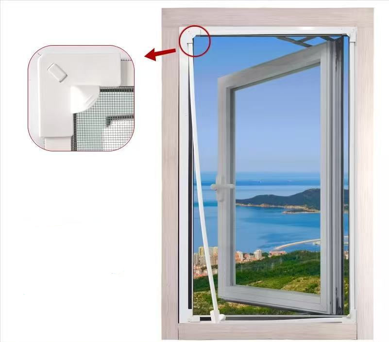 Adjustable Window Insect Barrier Bowlift