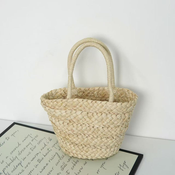 Naturally Woven Basket Bag Bowlift