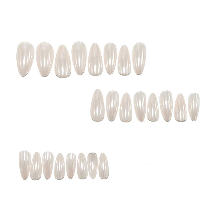 Glamorous High Gloss Artificial Nails Bowlift