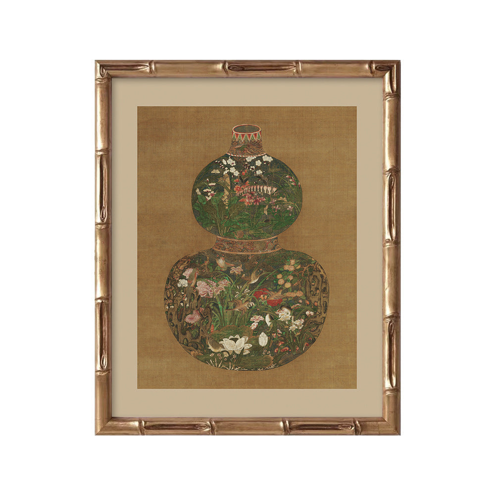 Framed Elegant Swans Artwork