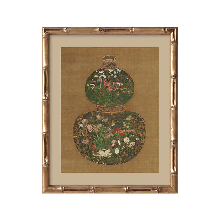 Framed Elegant Swans Artwork