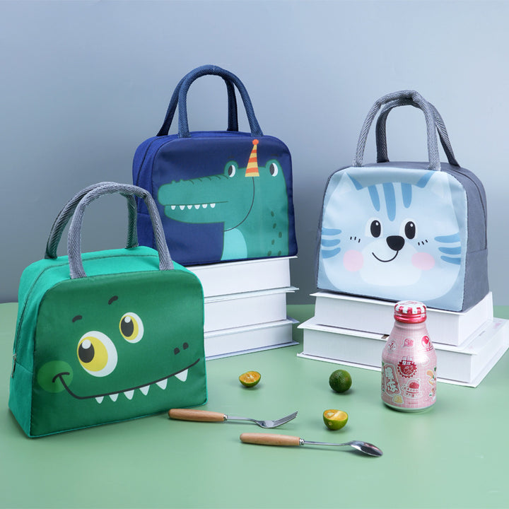 Fun Penguin-Themed Insulated Lunch Bag