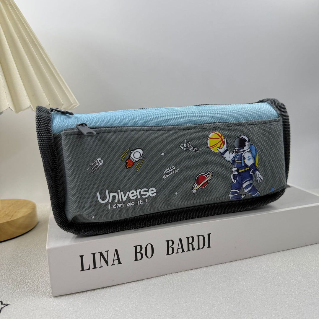 Stylish Astronaut-Themed Pencil Case Bowlift