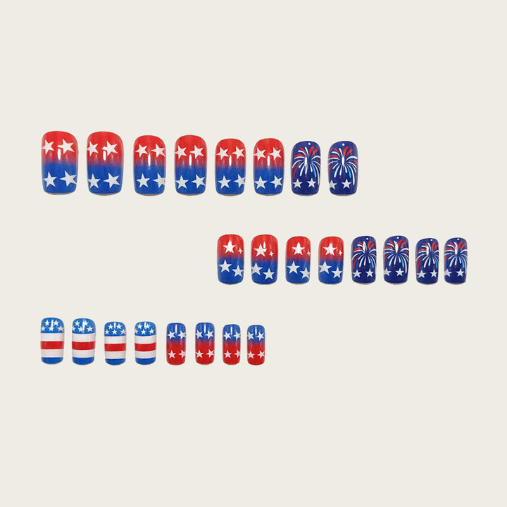 Creative Nail Art with Patriotic Designs Bowlift