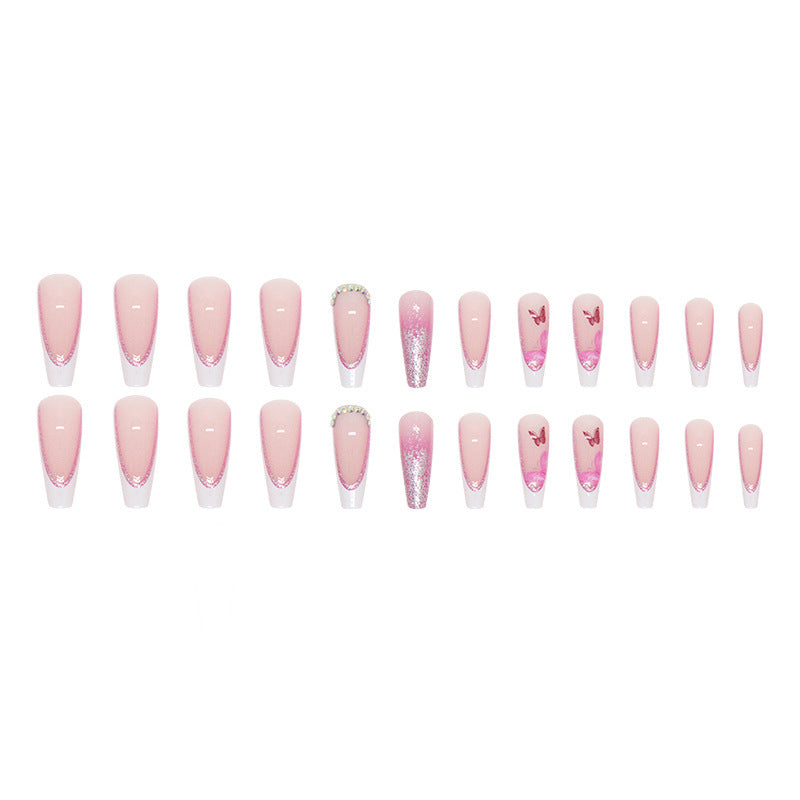 Decorative Butterfly Nail Art Extensions Bowlift
