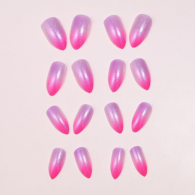Premium Glossy Design Press-On Nails Bowlift