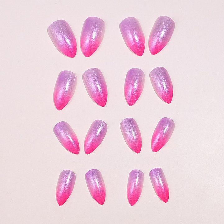 Premium Glossy Design Press-On Nails Bowlift