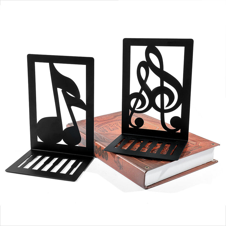 Musical Note Themed Bookends