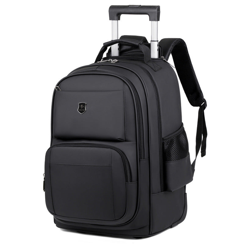 Versatile Rolling Laptop Travel Backpack Bowlift