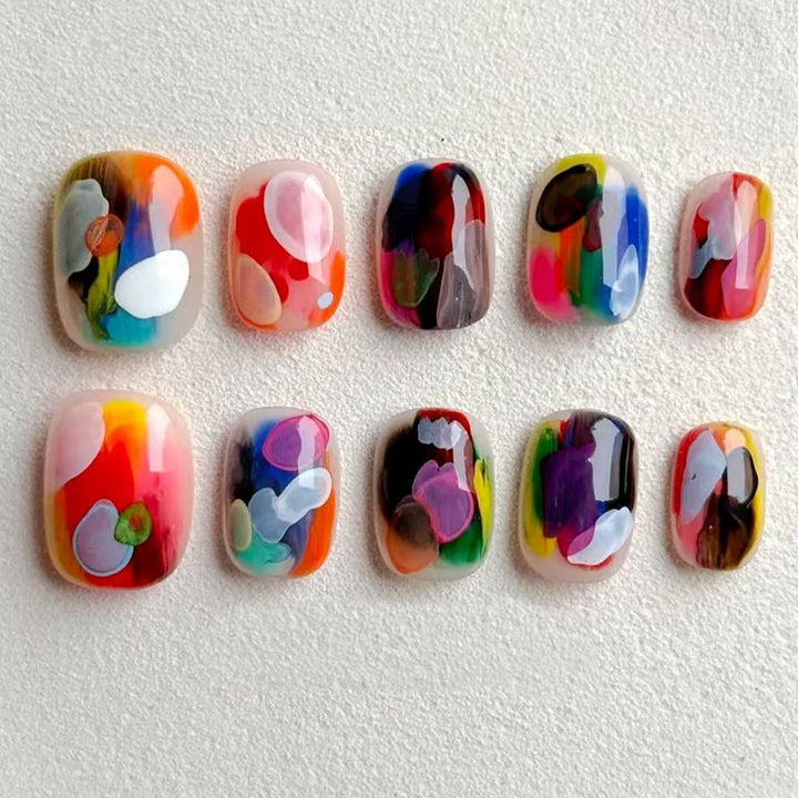 Playful Artistic Nail Art Design Set Bowlift