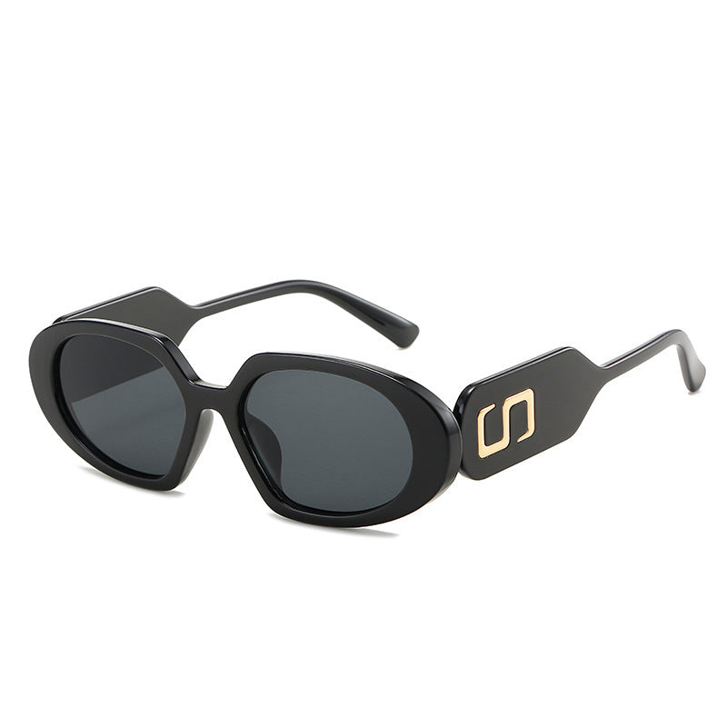 Chic Oversized Geometric Sunglasses Bowlift