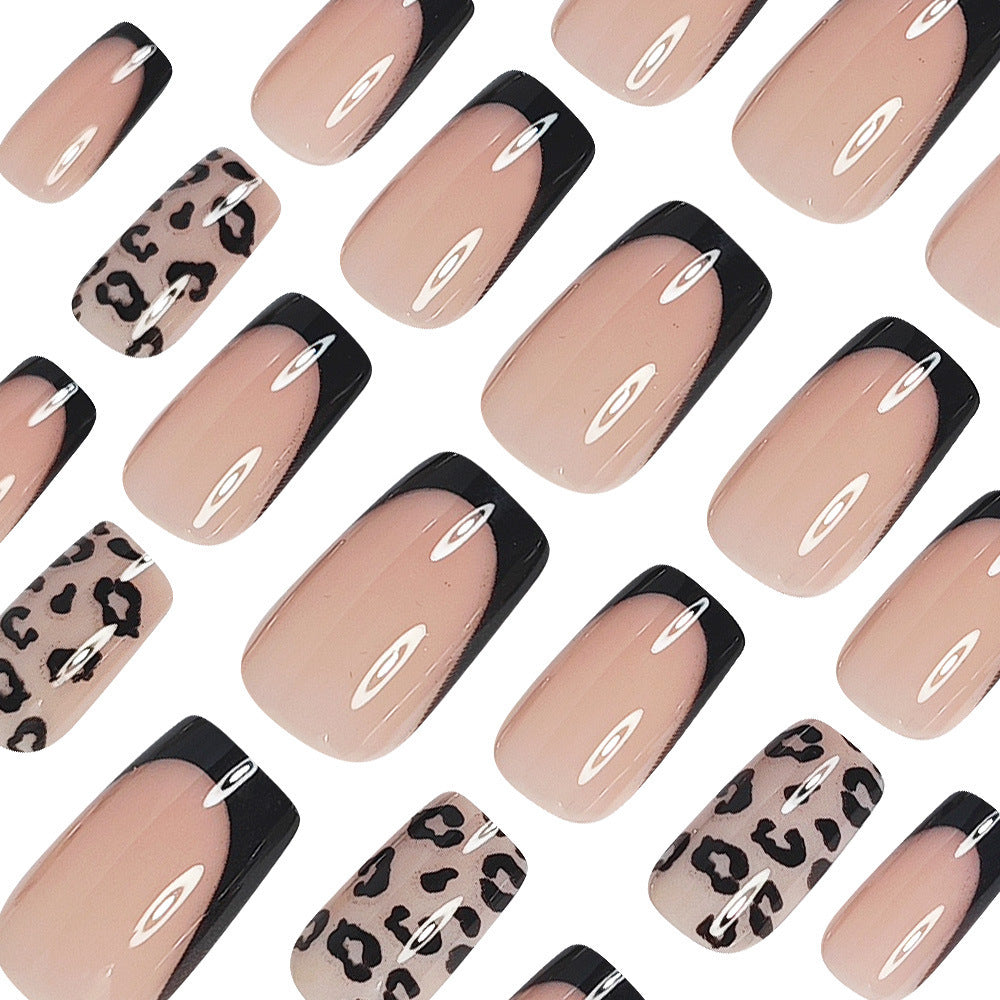 Elegant Stiletto Press-On Nail Set Bowlift