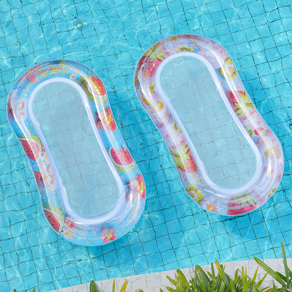 Women Inflatable Summer Lounge with Cup Holders Bowlift
