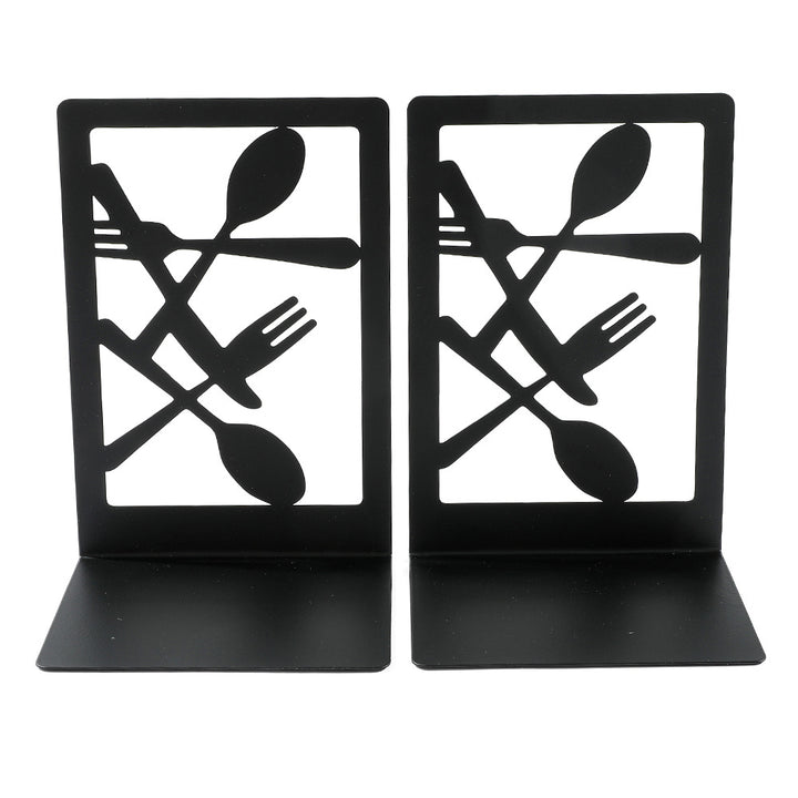 Decorative Cutlery-Themed Bookends