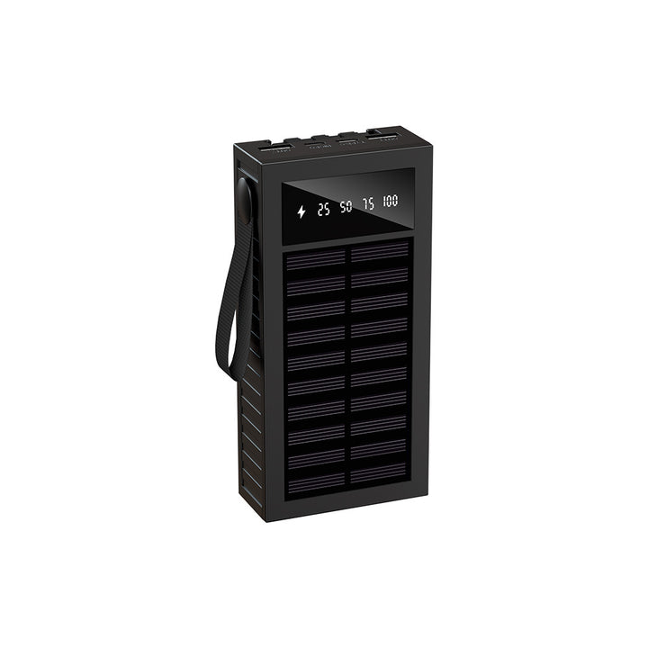 Portable Solar Power Bank with Multifunctional Charging Indicator Bowlift