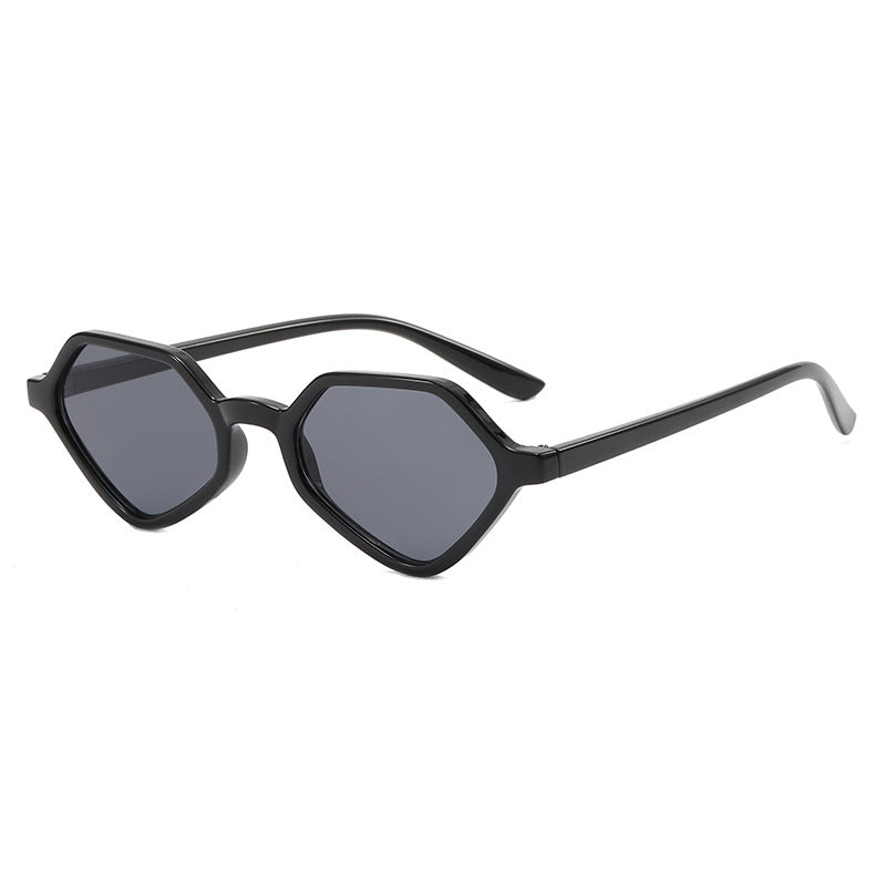 Women's Geometric Design Sunglasses with Mirrored Lenses Bowlift
