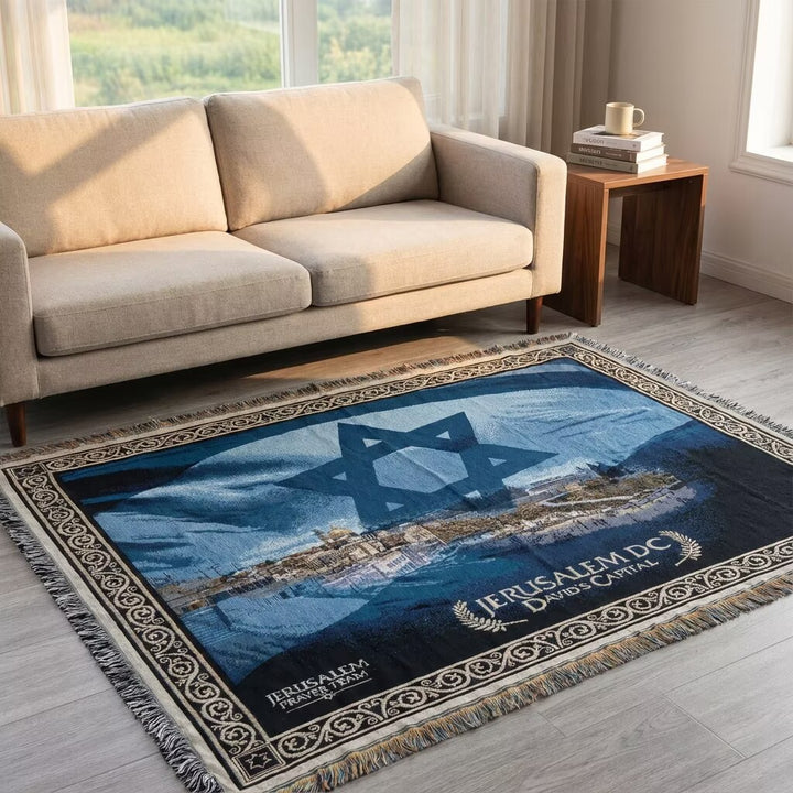 Ornate Decorative Tapestry Blanket