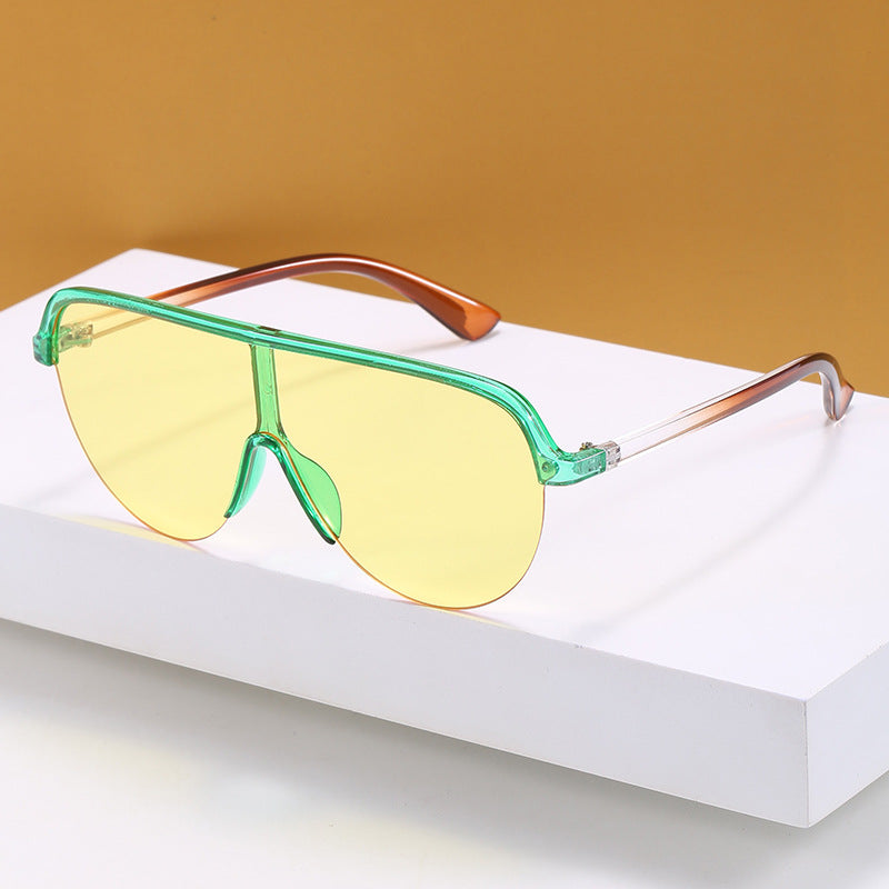 Women oversized visor sunglasses Bowlift