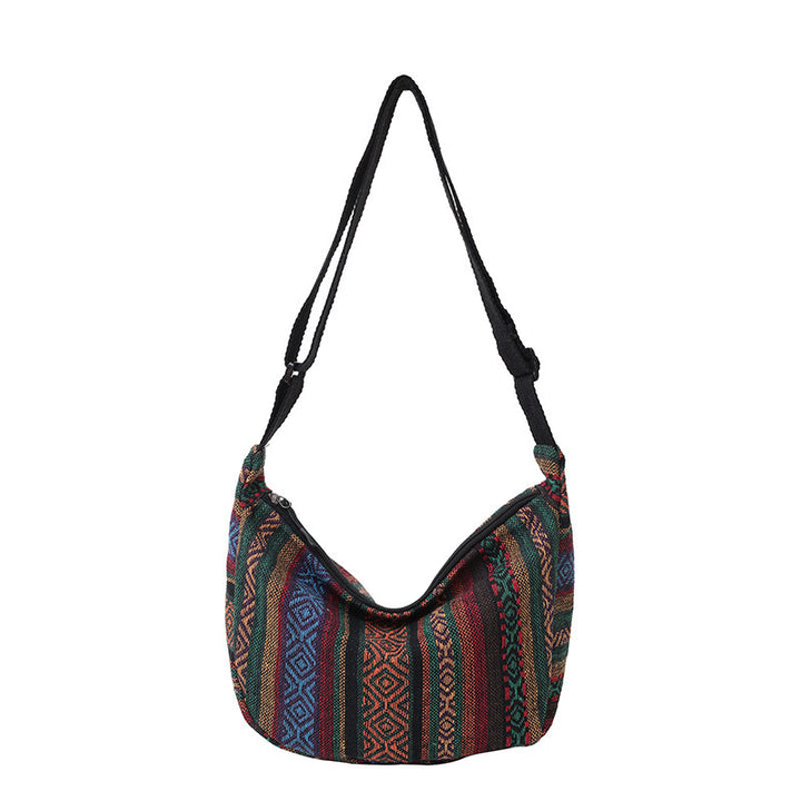 WoBohemian Ethnic Pattern Hobo Bag Bowlift