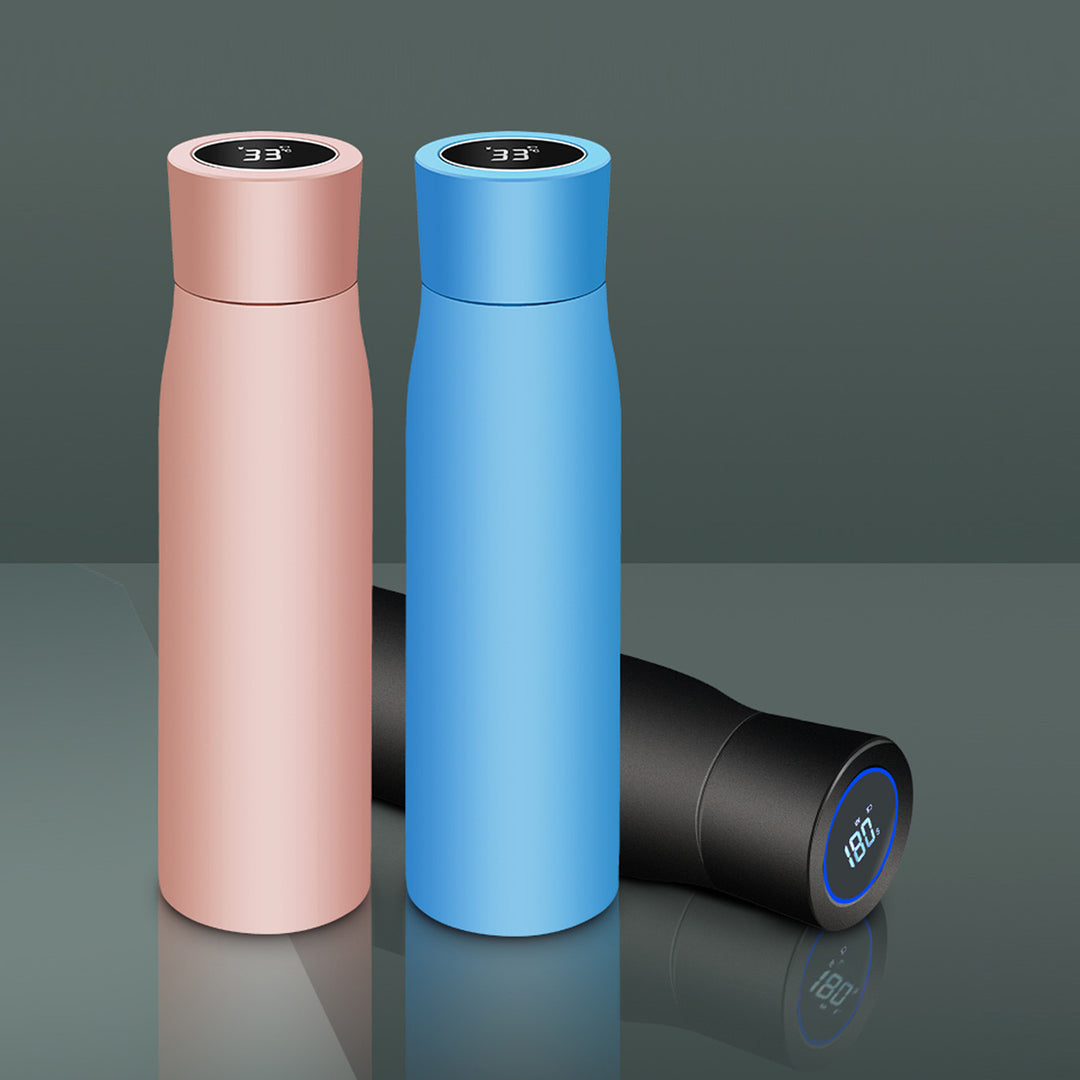 Unisex nan vacuum insulated stainless steel drinking bottle with sleek ergonomic design and leak proof screw cap Bowlift
