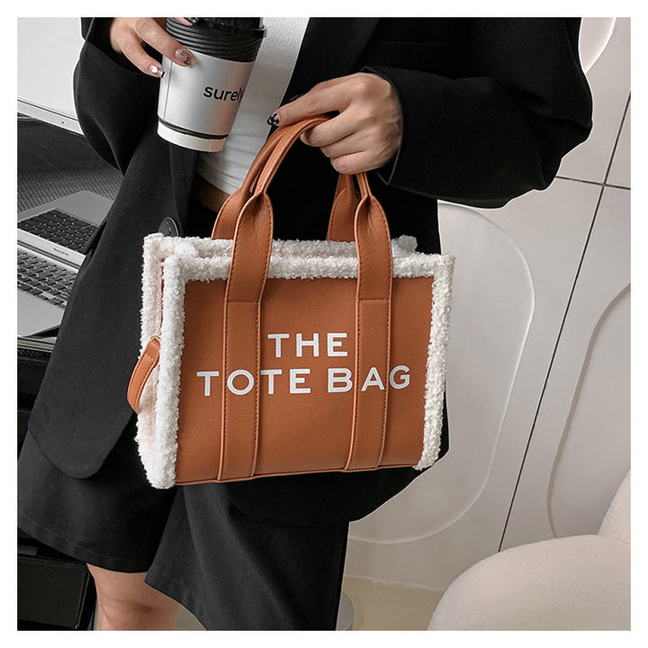 Fashionable Handbag With Removable Shoulder Strap Bowlift