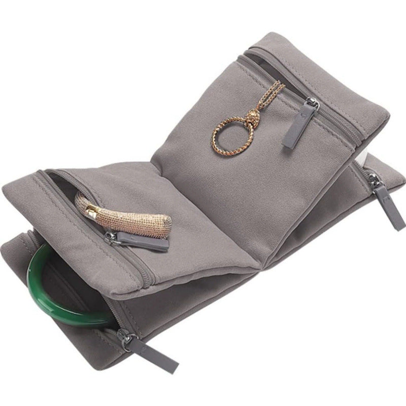 Multifunctional Cosmetic Organizer Bag with Removable Compartments Bowlift