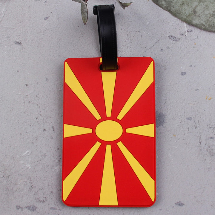Patriotic Design Luggage Tag Bowlift