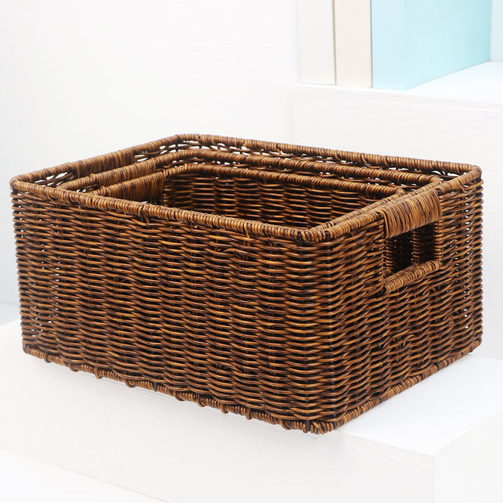 Handwoven storage basket Bowlift