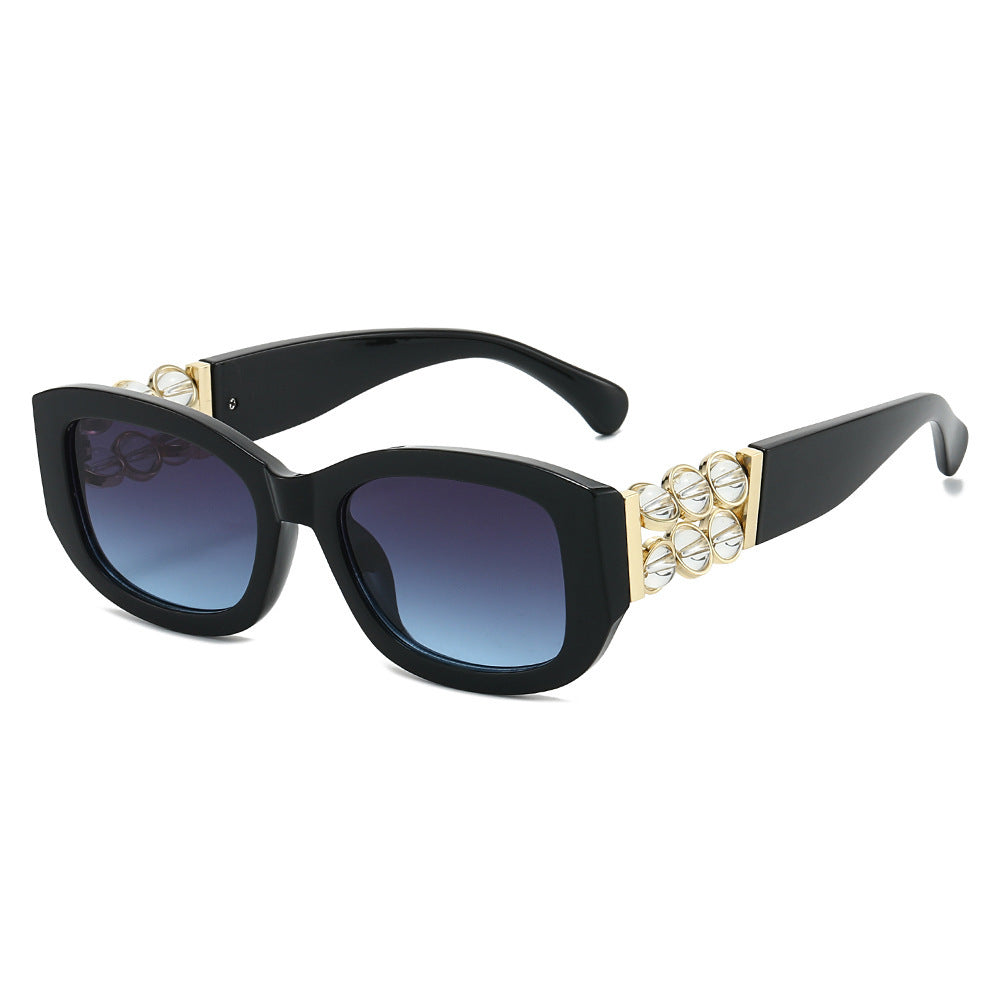 Decorative Square Frame Glasses Bowlift