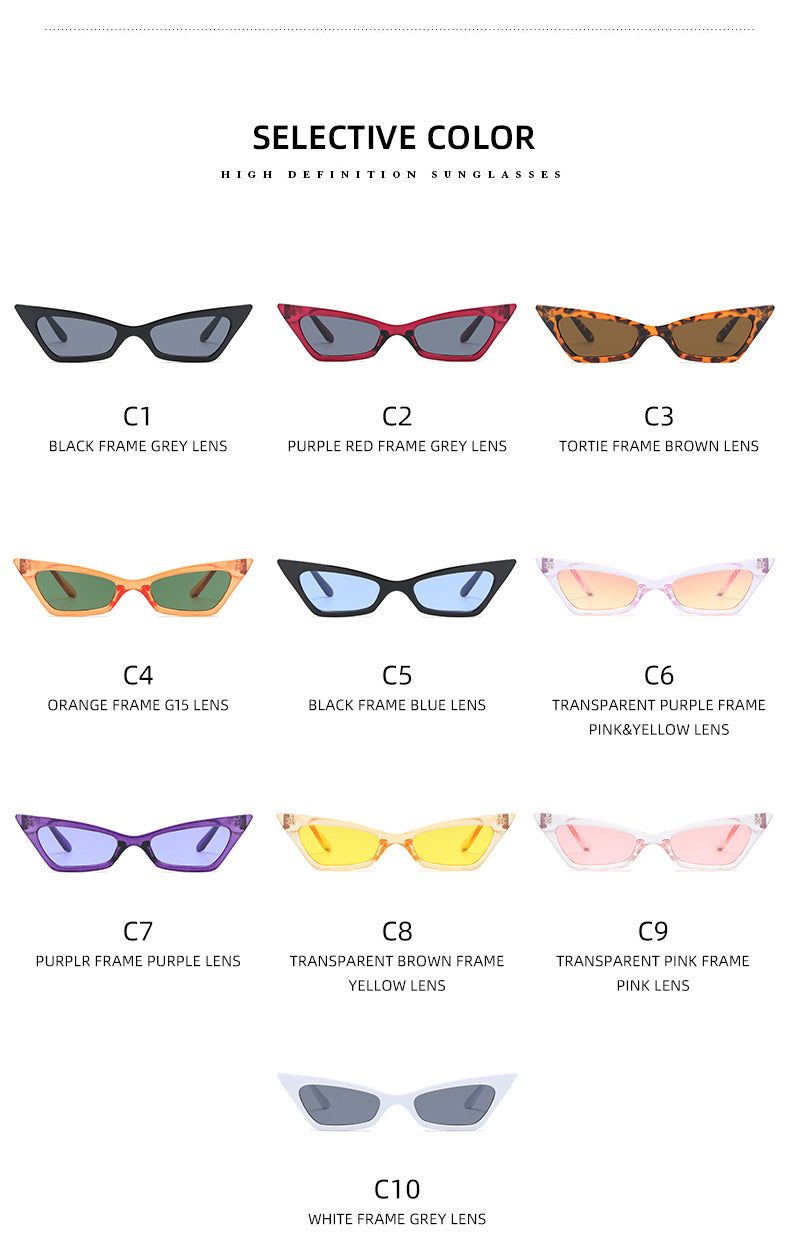 Women's fashionable Cat-Eye sunglasses Bowlift