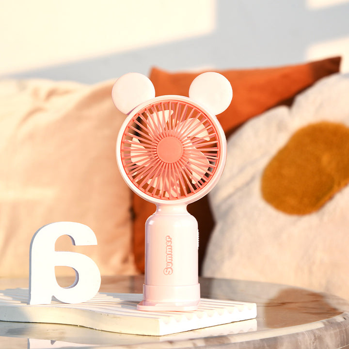 Cute Portable Handheld Fan Bowlift