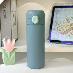 Women's Insulated Water Bottle with Practical Leak-Proof Cap Bowlift
