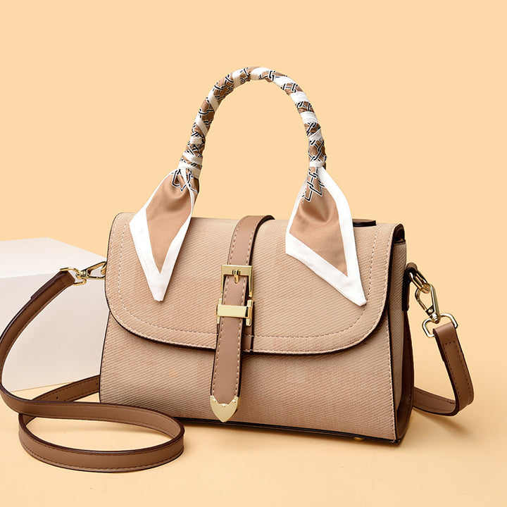 Decorative Scarf Accent Handbag Bowlift