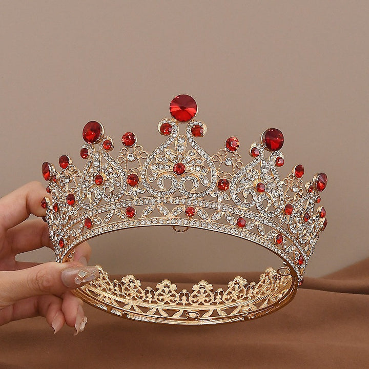 Ladies magnificent crystal crown Bowlift