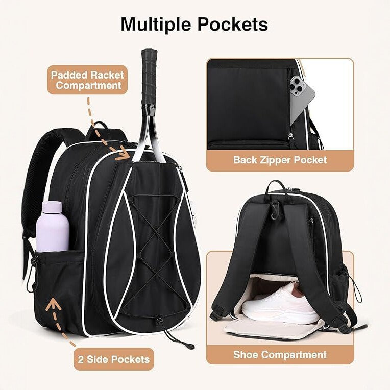 Premium Tennis Backpack Bowlift