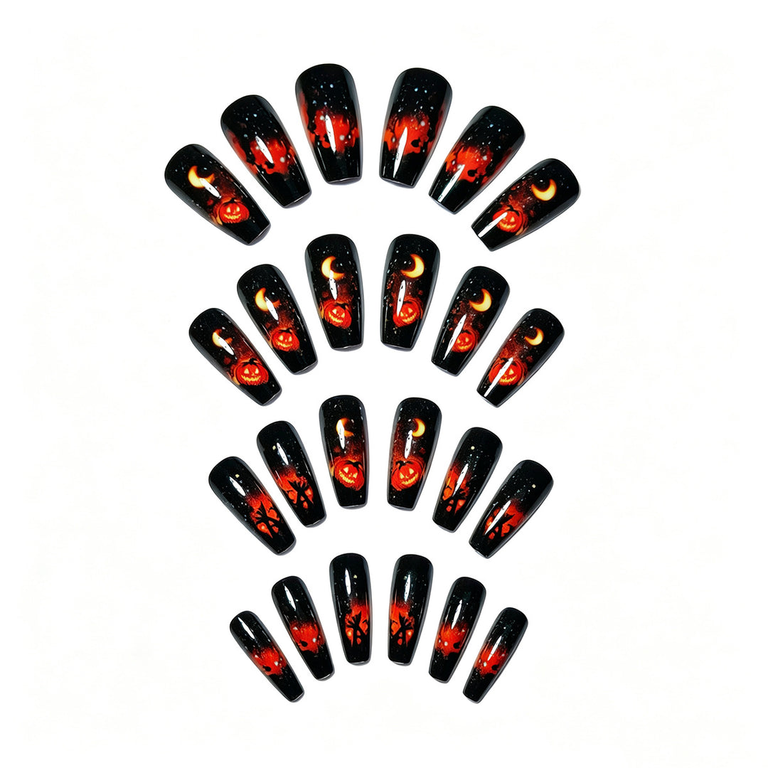 Art Nails in Creative Halloween Design Bowlift