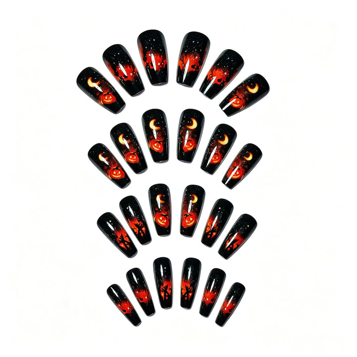 Art Nails in Creative Halloween Design Bowlift
