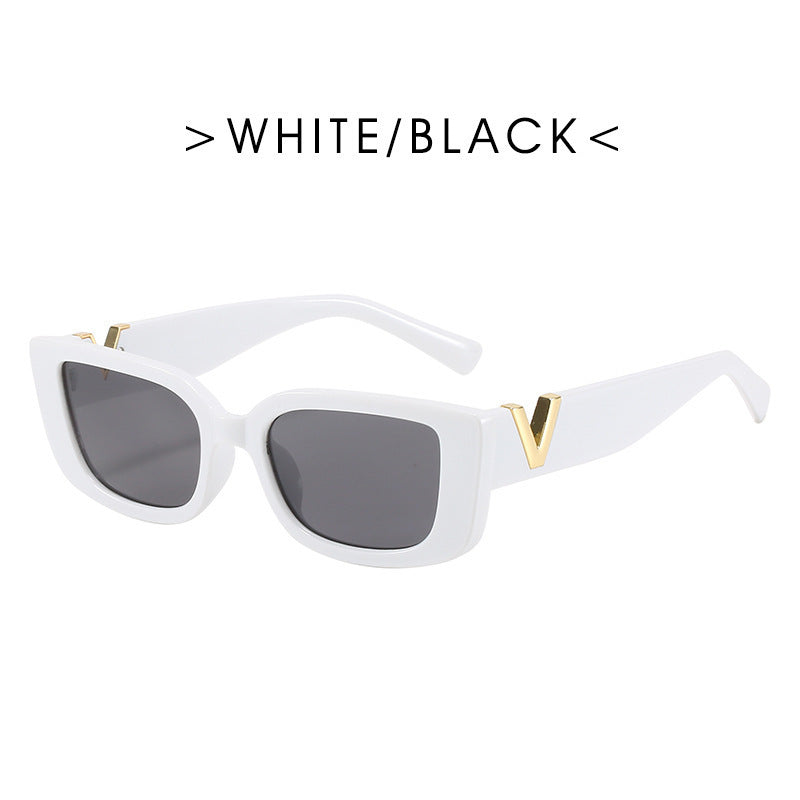 Retro-Inspired Geometric Frame Sunglasses Bowlift