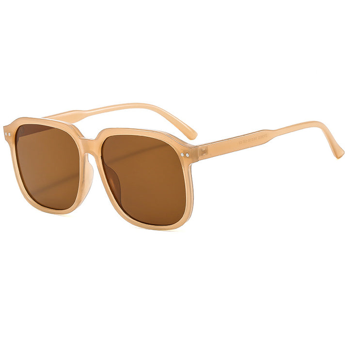 Women's square sunglasses with modern plastic frame Bowlift
