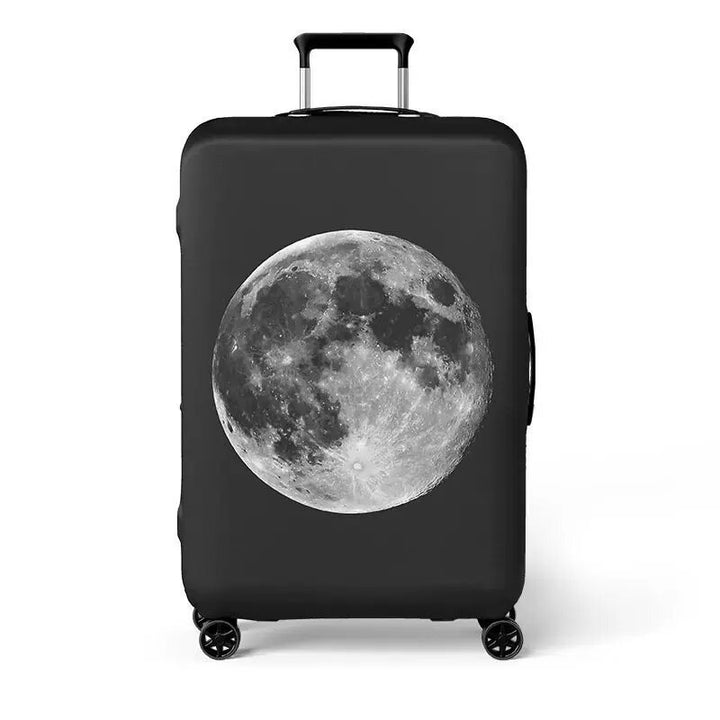 Women's hard shell suitcase with exciting travel motif Bowlift
