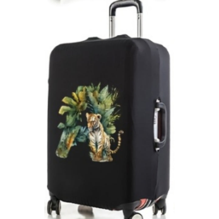 Unisex hard shell suitcase with unique tiger design Bowlift