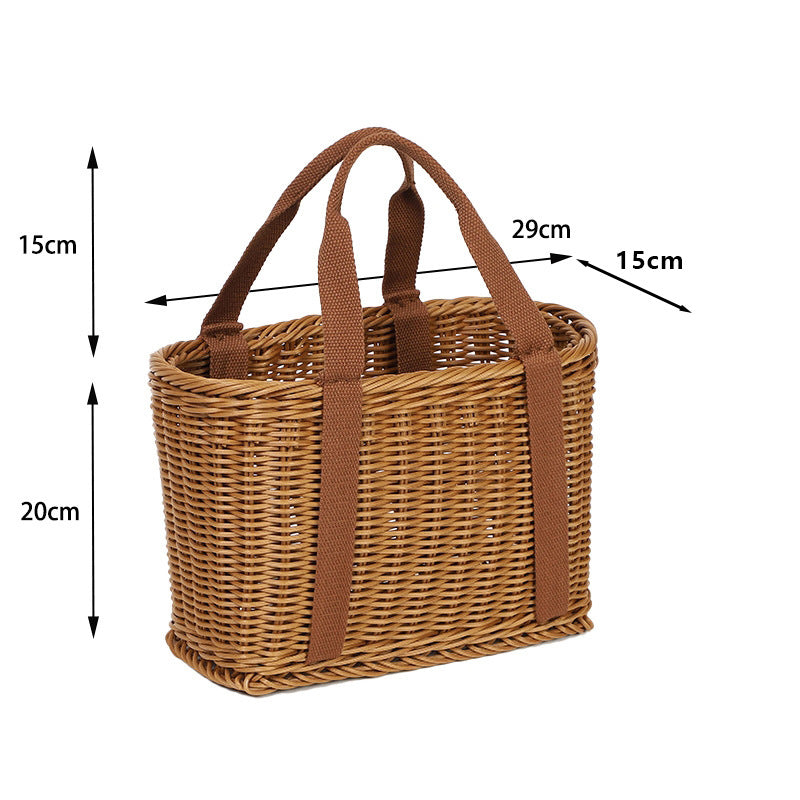 Woven Storage Basket Bowlift