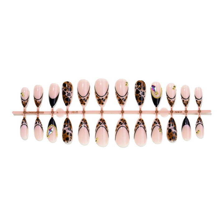 Artistic Gel Press-On Nail Set Bowlift