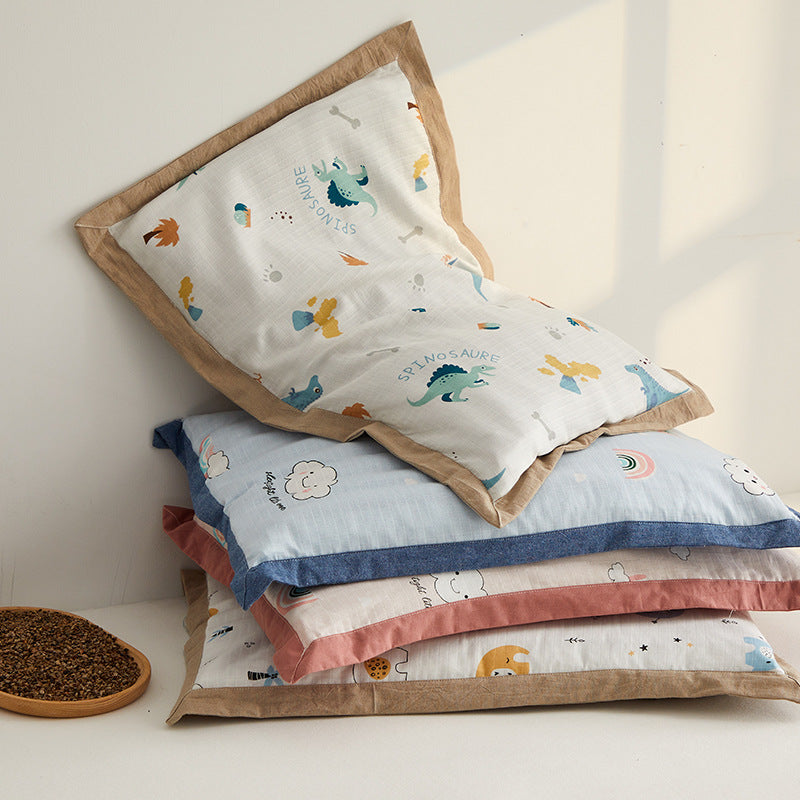 Cozy pillow with colorful rainbow motif Bowlift