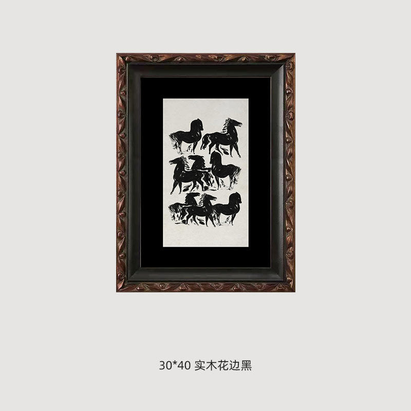 Framed Artistic Horse Print