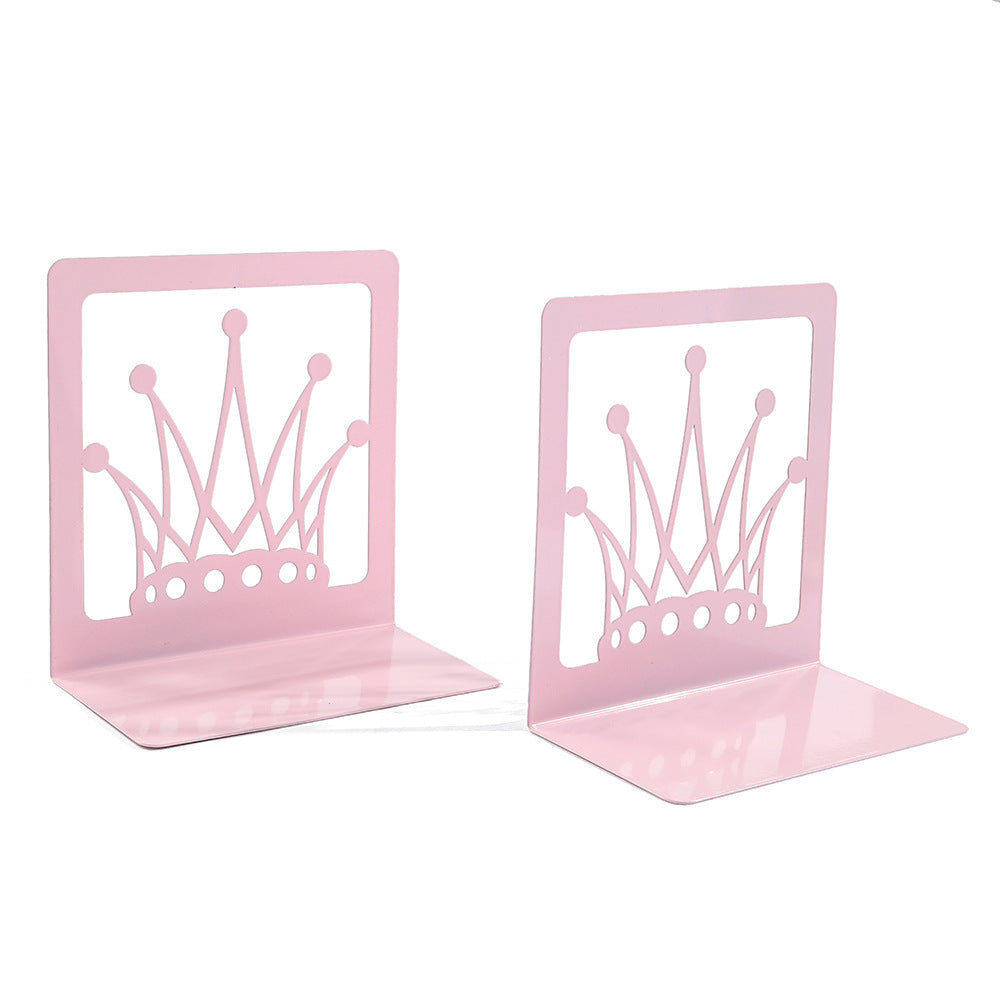 Decorative Crown Design Bookends