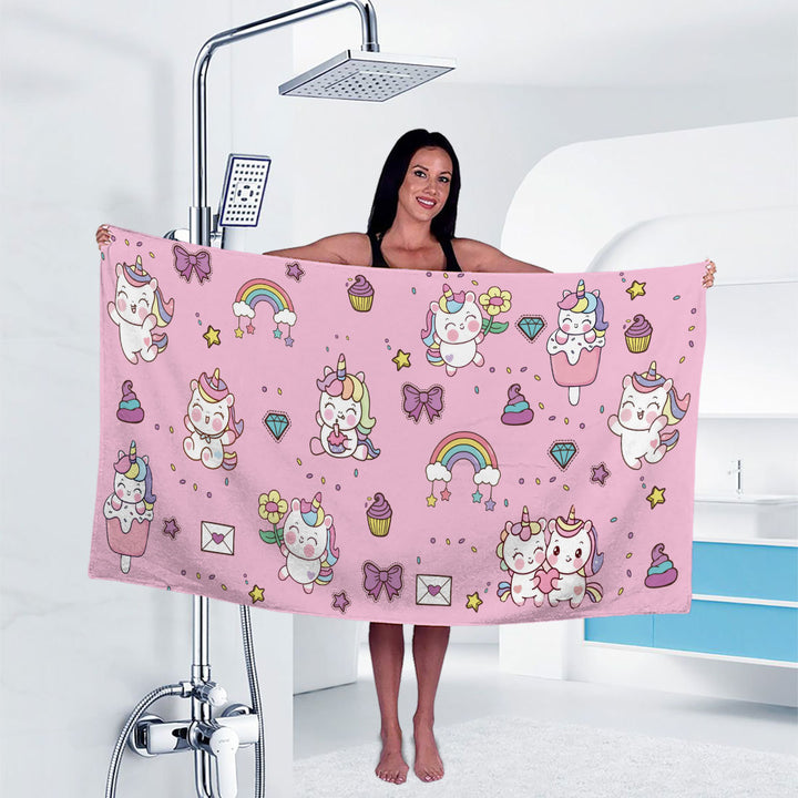 Artistic Cartoon-Themed Shower Curtain Bowlift